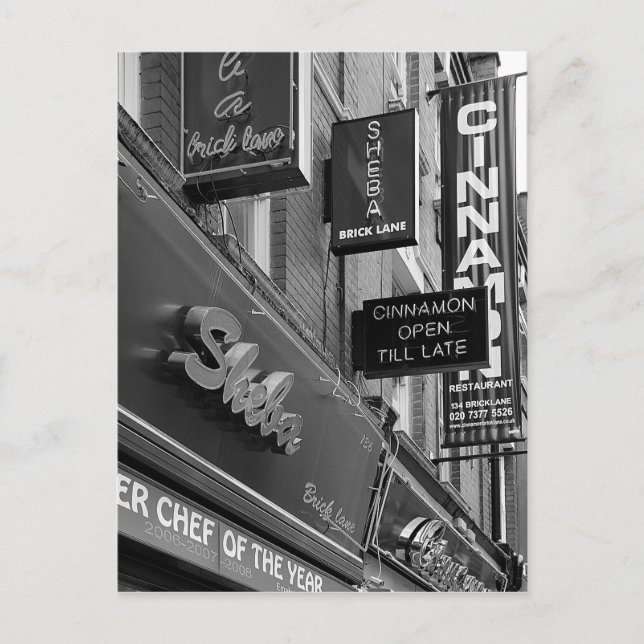 London Stores Postkarte (Vorderseite)