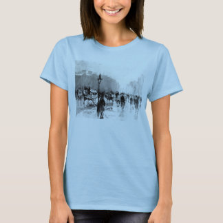 London-Straßen-Szene 1885 T-Shirt
