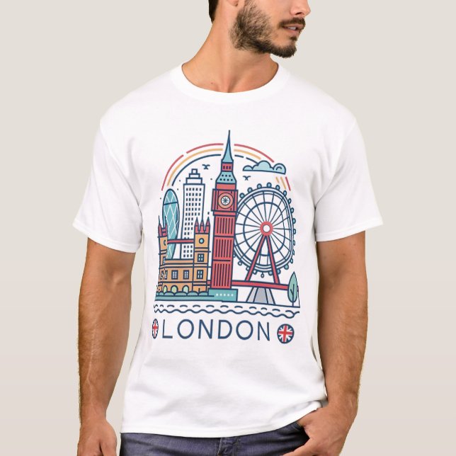 LONDON T-Shirt (Vorderseite)