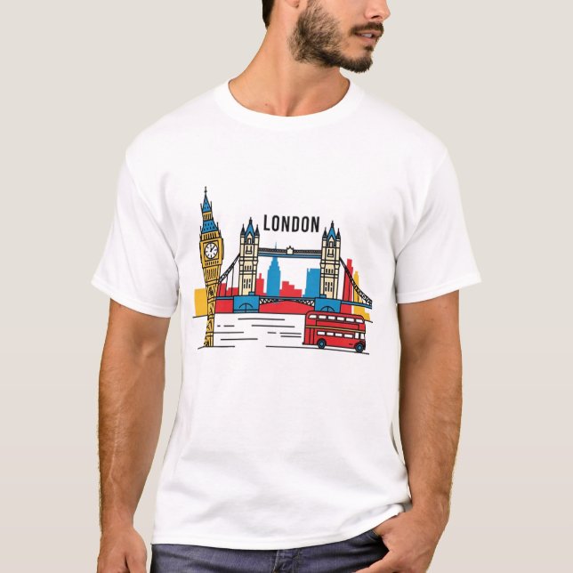 LONDON T-Shirt (Vorderseite)