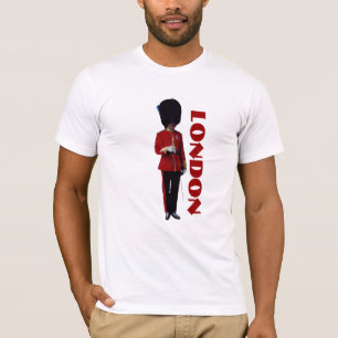 London-T - Shirt mit britischem Soldaten