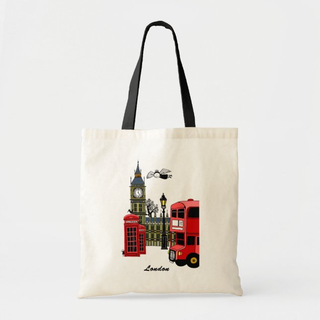 London-Tasche Tragetasche (Vorne)