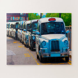 London Taxi im Vereinigten Königreich Puzzle
