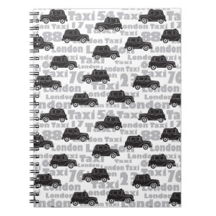 London-Taxi Notizblock