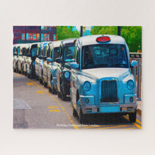London-Taxis-Puzzleteil Puzzle