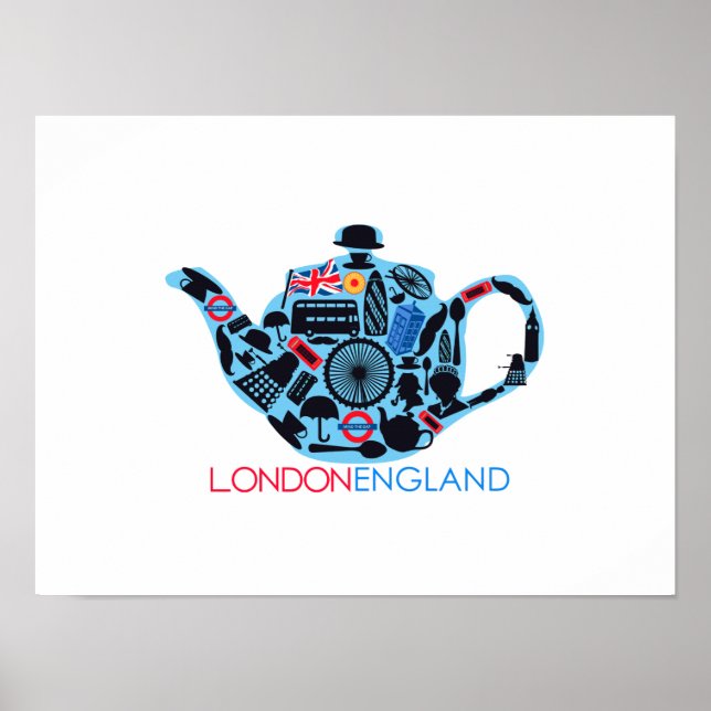 London Tea Poster (Vorne)