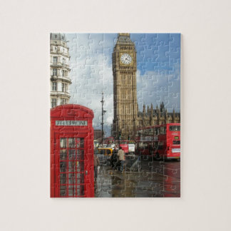 London-Telefonkasten u. Big Ben (St.K) Puzzle