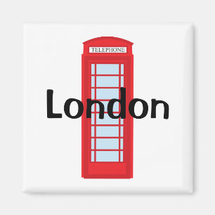London-Telefonzelle Magnet