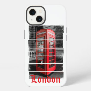 London Telefonzelle Vintage Souvenir iPhone 13 Hülle