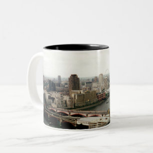 London Thames Landscape Zweifarbige Tasse