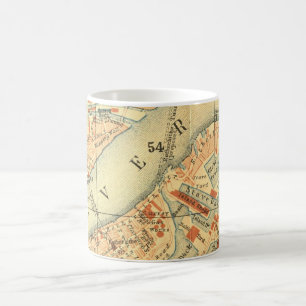London Thames Vintage Karte Tasse