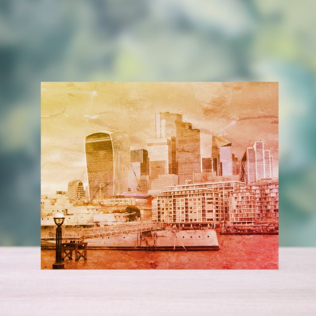 London - The City Acrylschild (Neutral)