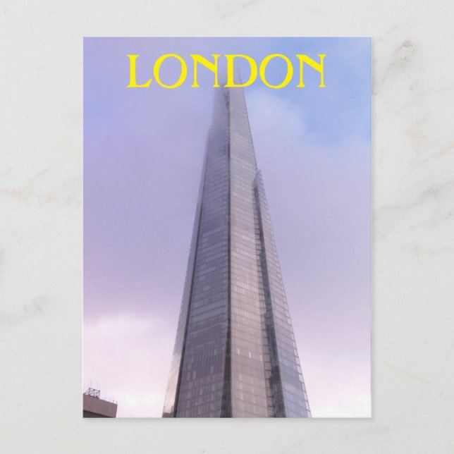 "London, The Shard" Postkarte (Vorderseite)