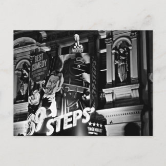 London Theater Piccadilly (1843 B&W) Postkarte