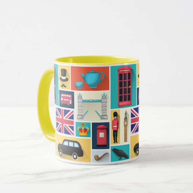 London Theme Tasse (Vorderseite Links)