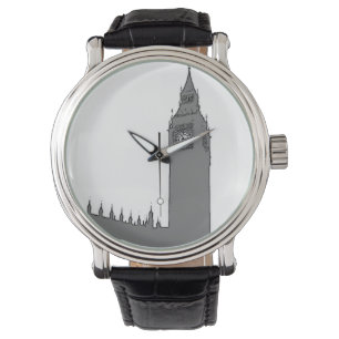 London Themed Big Ben Watch Armbanduhr