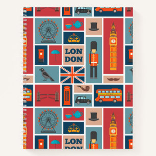 London Themed Notizbuch