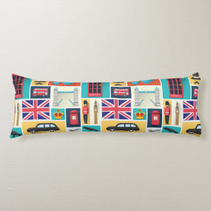 London Themed Seitenschläferkissen