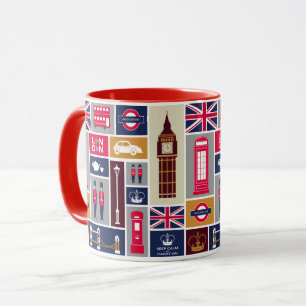 London Themed Tasse
