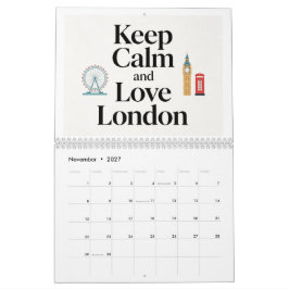 London Themenkalender 2027 Kalender
