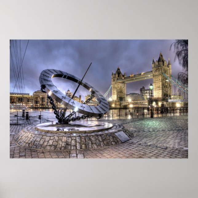 London Time Poster (Vorne)