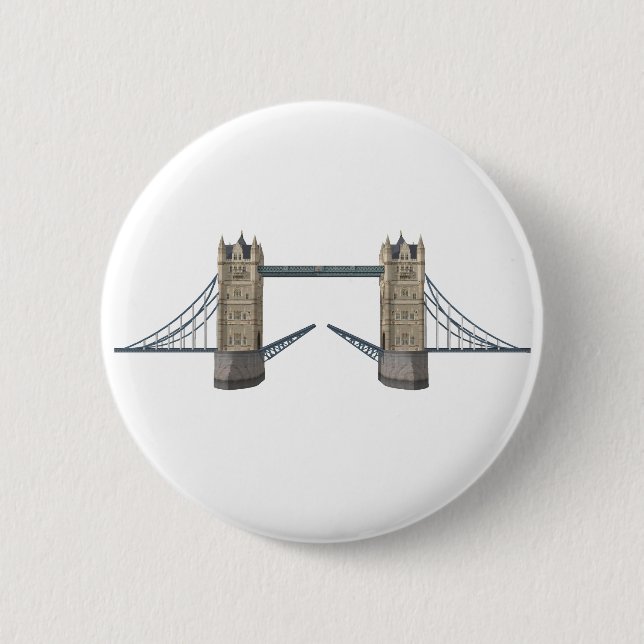 London Tower Bridge: 3D-Modell: Button (Vorderseite)
