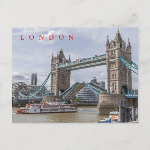London Tower Bridge - Ansichtskarte Postkarte