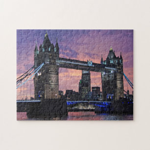 London Tower Bridge bei Sunset Puzzle