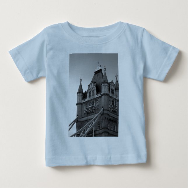 London Tower Bridge Close-up Baby T-shirt (Vorderseite)