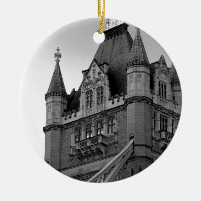 London Tower Bridge Close-up Keramikornament (Vorne)