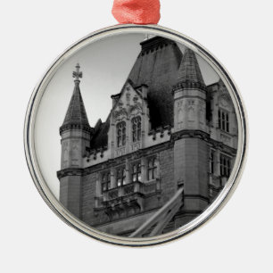 London Tower Bridge Close-up Silbernes Ornament