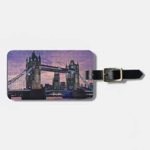 London Tower Bridge Gepäckanhänger