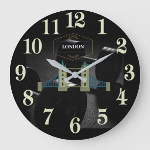 London Tower Bridge Große Wanduhr