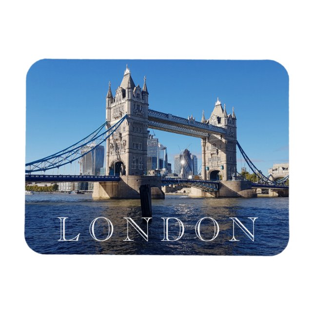 London Tower Bridge Kühlschrankmagnet Magnet (Horizontal)