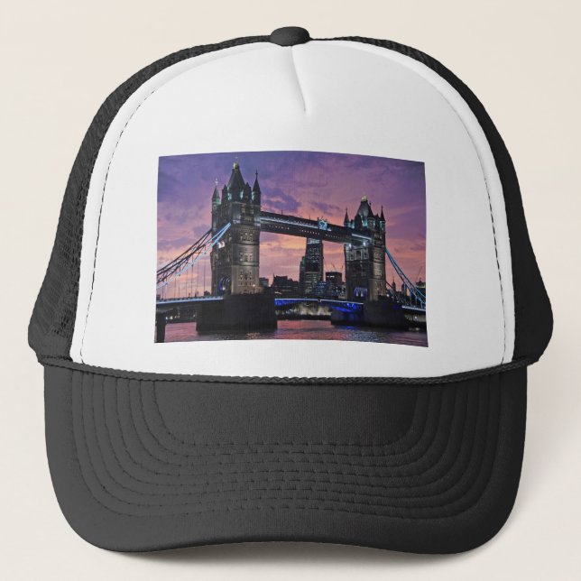 London Tower Bridge Truckerkappe (Vorderseite)