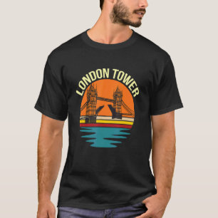 London Tower Bridge über der Themse England Great T-Shirt