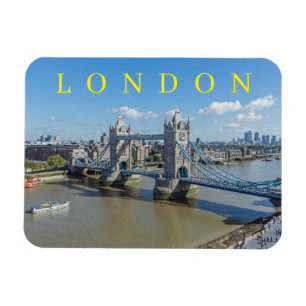 London Tower Bridge von oben Kühlschrankmagnet Magnet