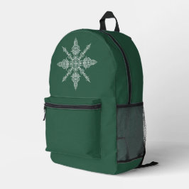 London Town versteckt Worte und Bilder Bedruckter Rucksack