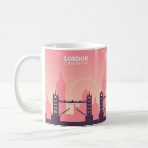 London Travel England Kaffeetasse