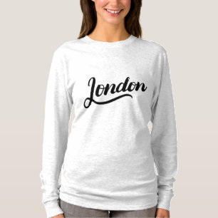 London Typografie T-Shirt