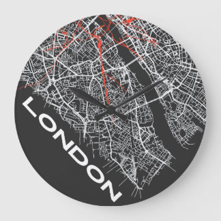 London-Uhr-Designs Große Wanduhr