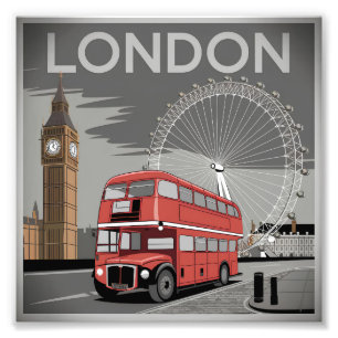 London UK antiquarisch Fotodruck