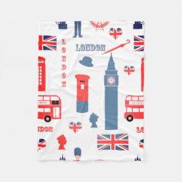 London UK Fleecedecke