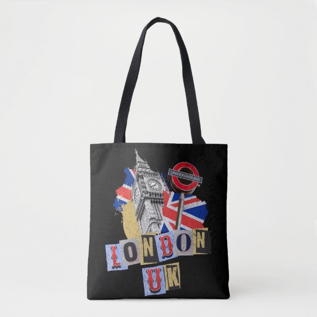 London UK Retro-Design (Vorderseite)