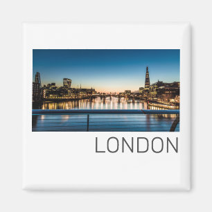 London Uk Skyline Vereinigtes Königreich England S Magnet