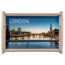 London Uk Skyline Vereinigtes Königreich England S