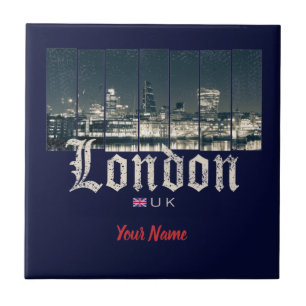 London UK Skyline Vereinigtes Königreich England v Fliese