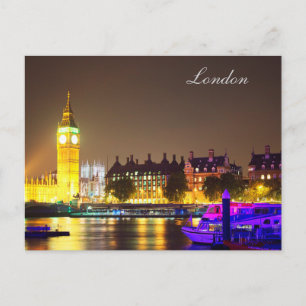 London und Big Ben Post Postkarte