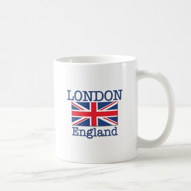 London- und Gewerkschafts-Jack Tasse (Rechts)