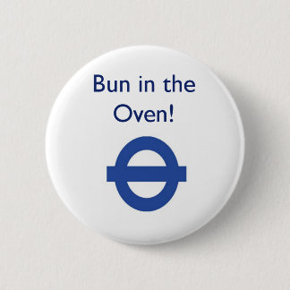 London-Untergrund-Brötchen im Ofen-Abzeichen Button